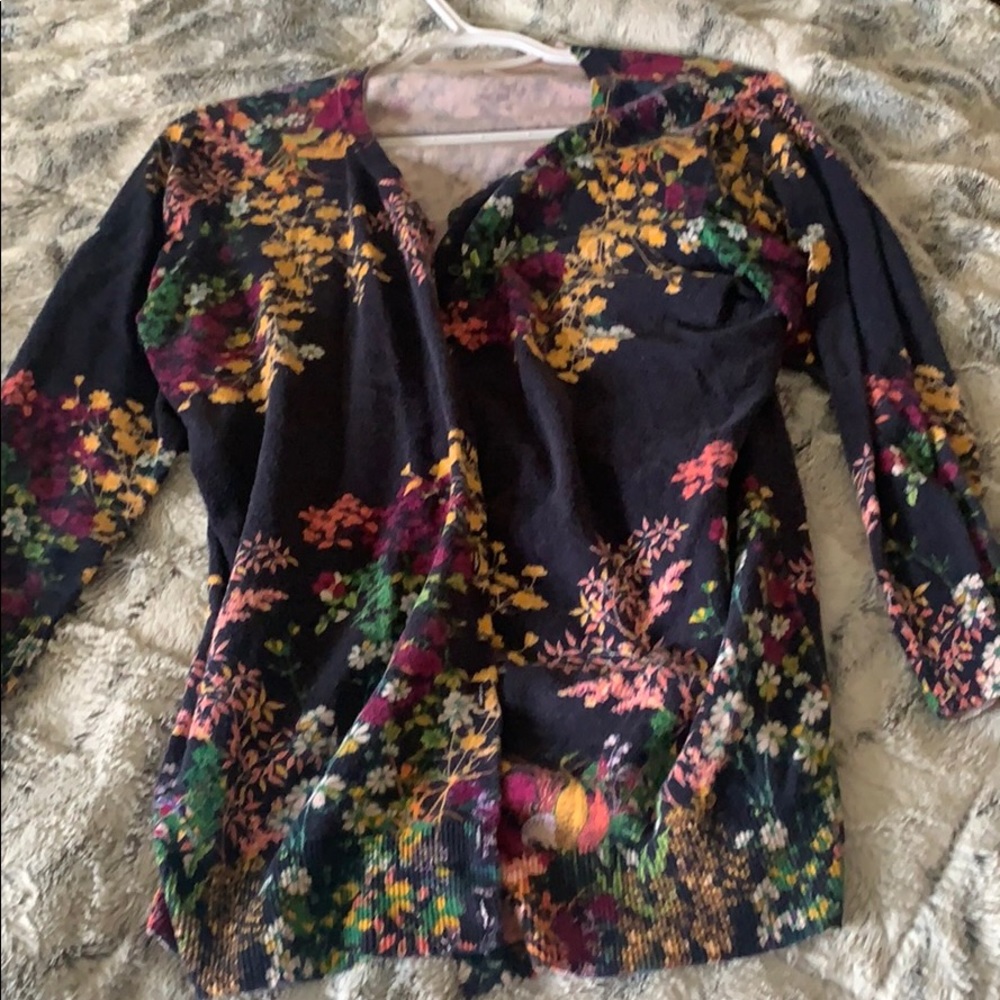 Merona Printed Cardigan
